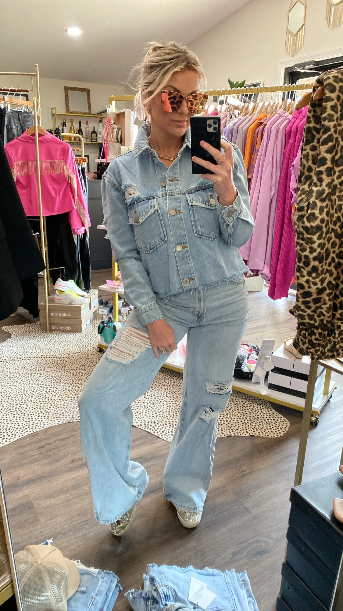 Dear John Keva Denim Jacket in Astoria