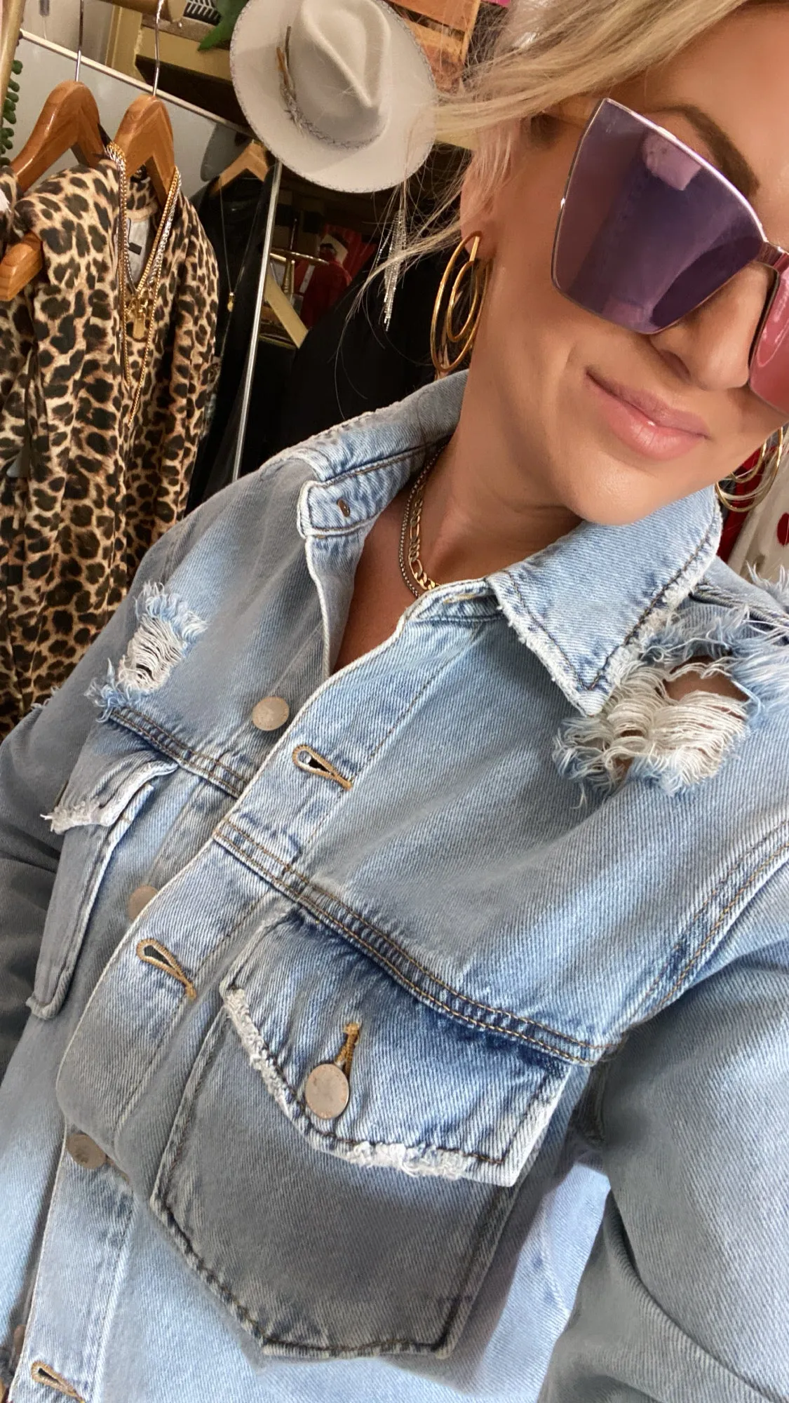 Dear John Keva Denim Jacket in Astoria