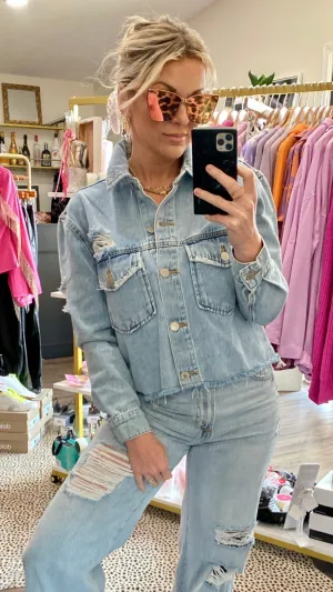 Dear John Keva Denim Jacket in Astoria