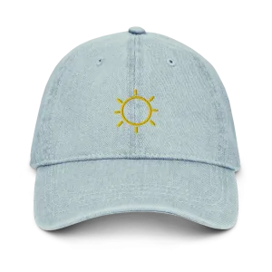 Denim Sun Beach Cap