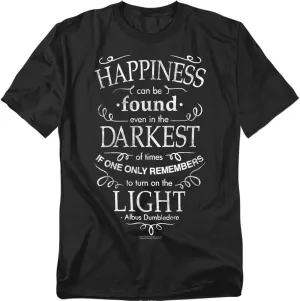 Harry Potter Shirt Dumbledore Happiness Quote T Shirt and Stickers Collection