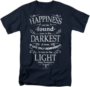 Harry Potter Shirt Dumbledore Happiness Quote T Shirt and Stickers Collection