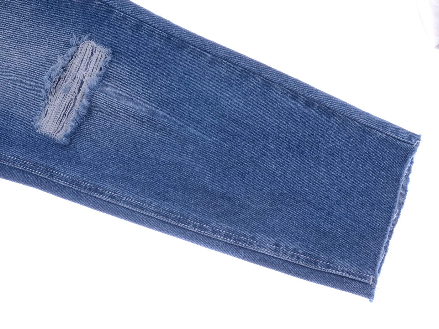 High Waist Ripped Boyfriend Jeans