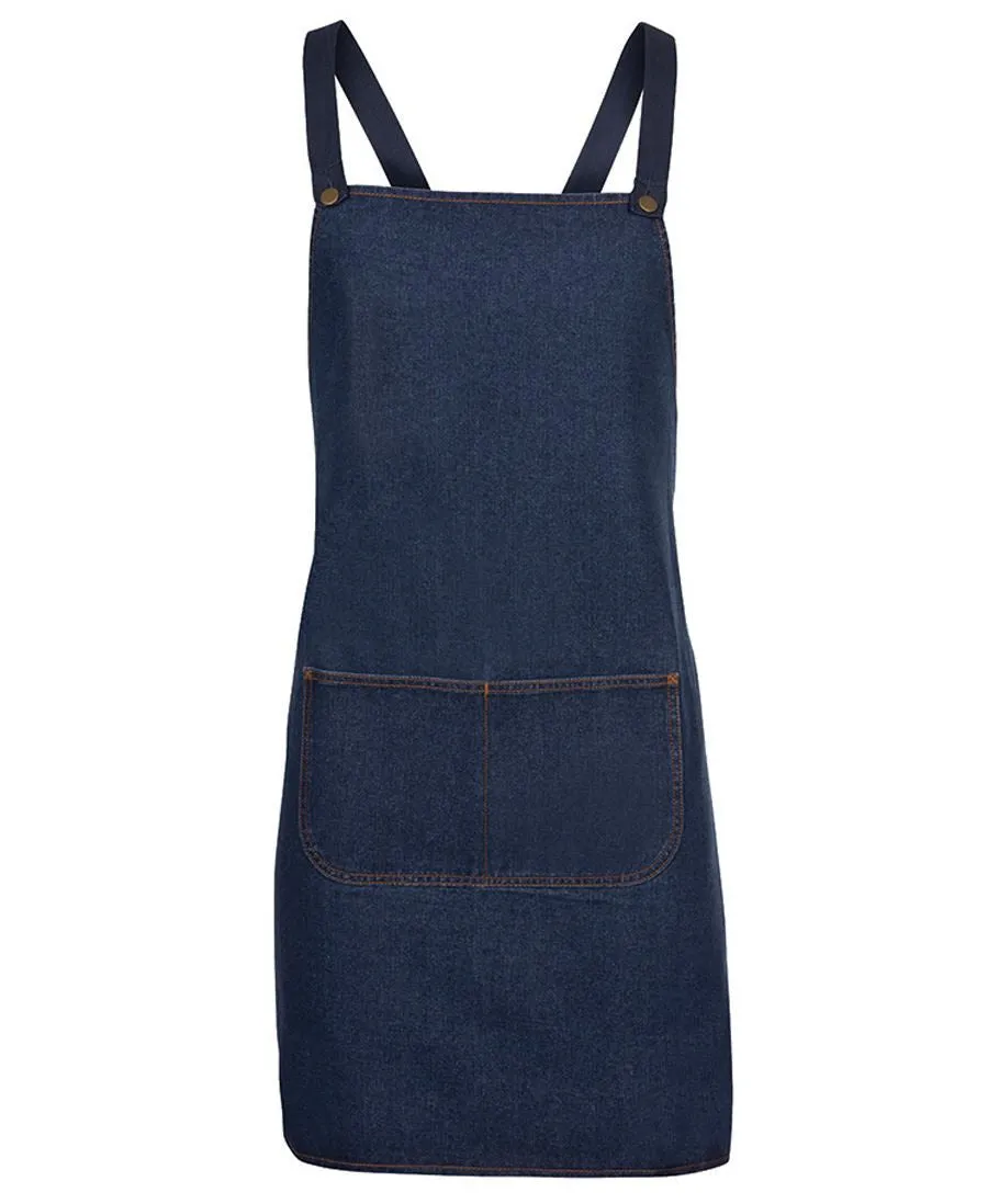 Jb's Cross Back Denim Apron (Without Strap) (5ACBD)