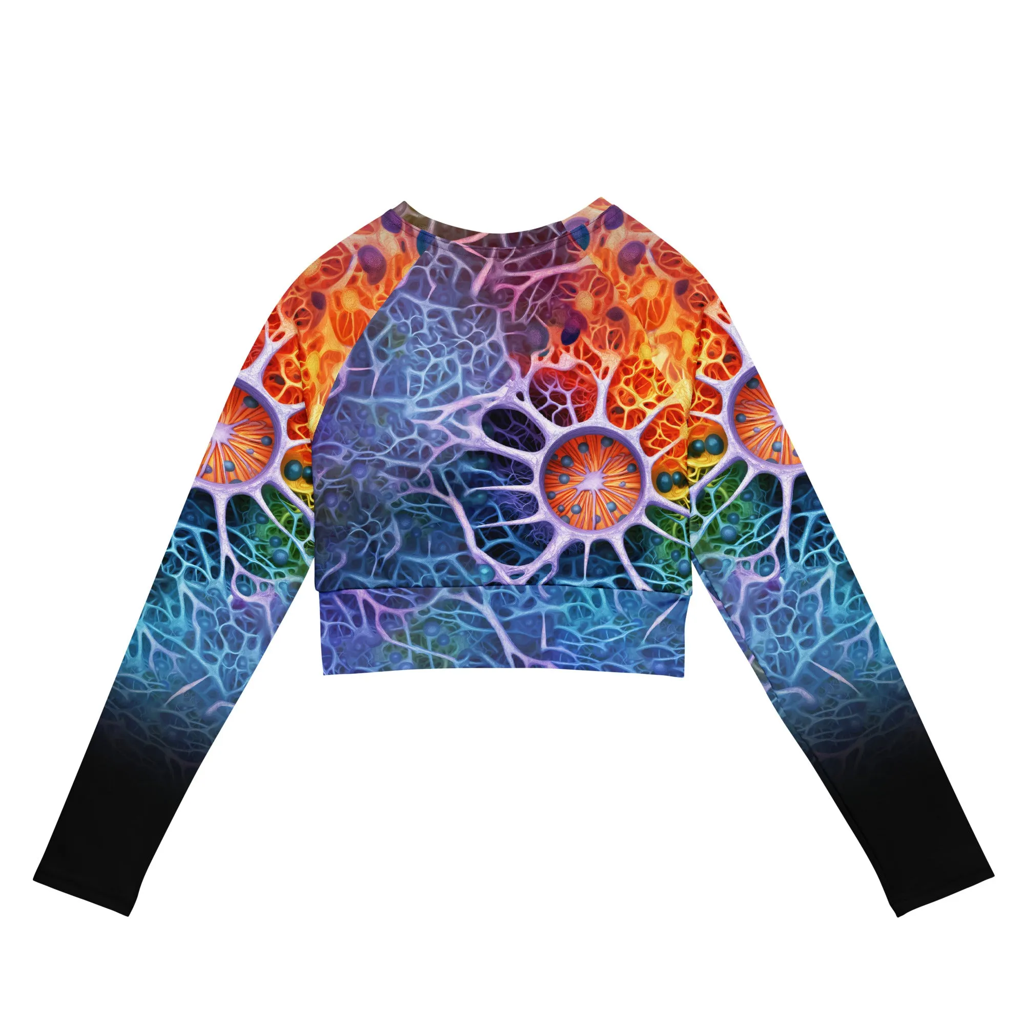 Long-Sleeve Crop Top Cytoskeleton