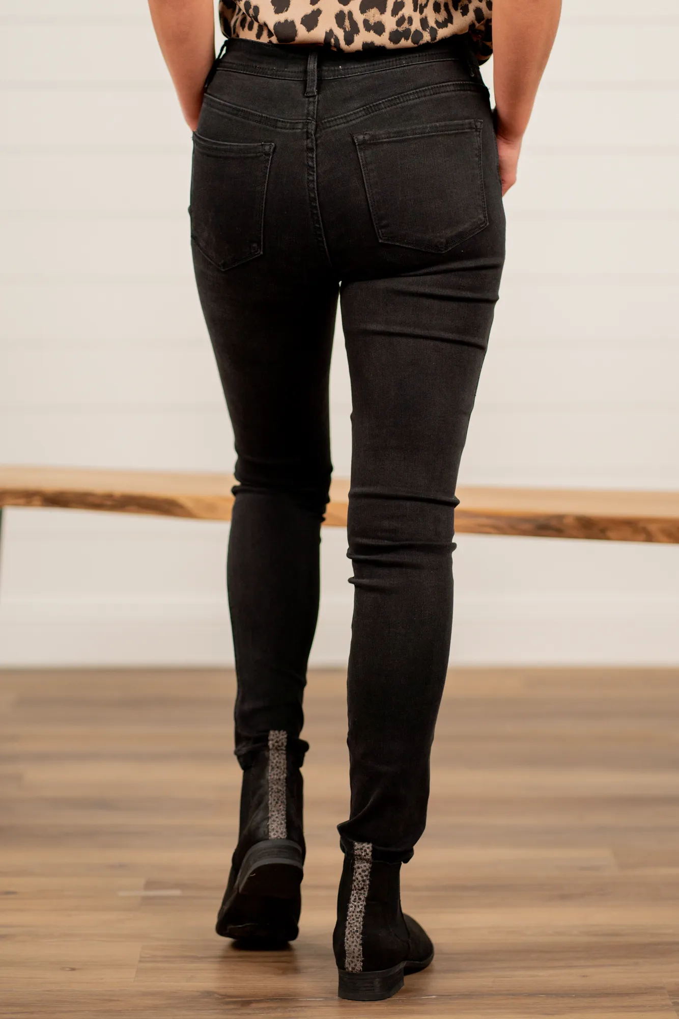 Love Bug High Rise Button Fly Skinny