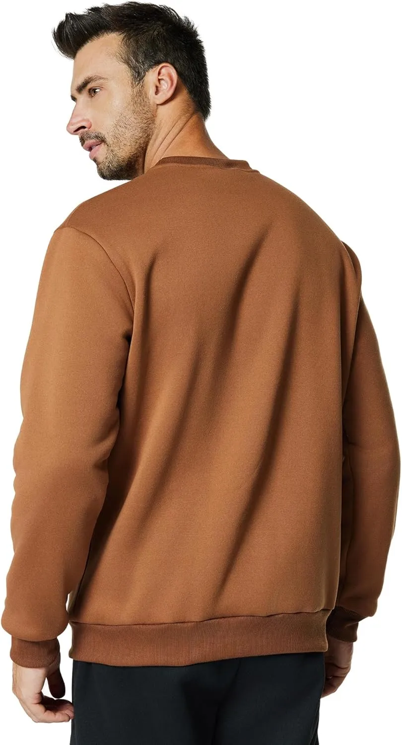 Men's Crewneck Sweatshirt Casual Long Sleeve Sweat Shirts Athletic Fleece Basic Pullover Shirts