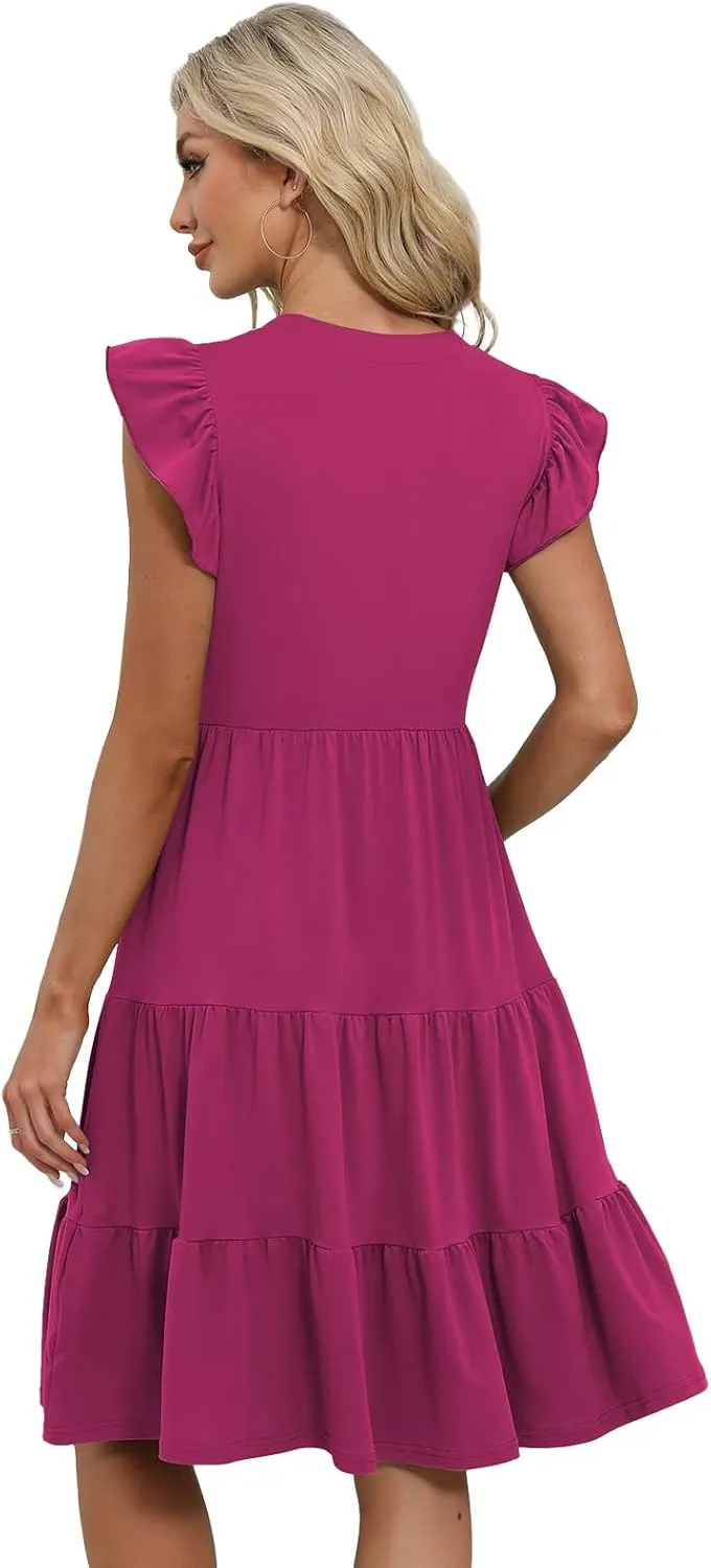 MixShe Summer Dresses for Women 2025 Elegant Classy Casual Fashion Dress S-XXL