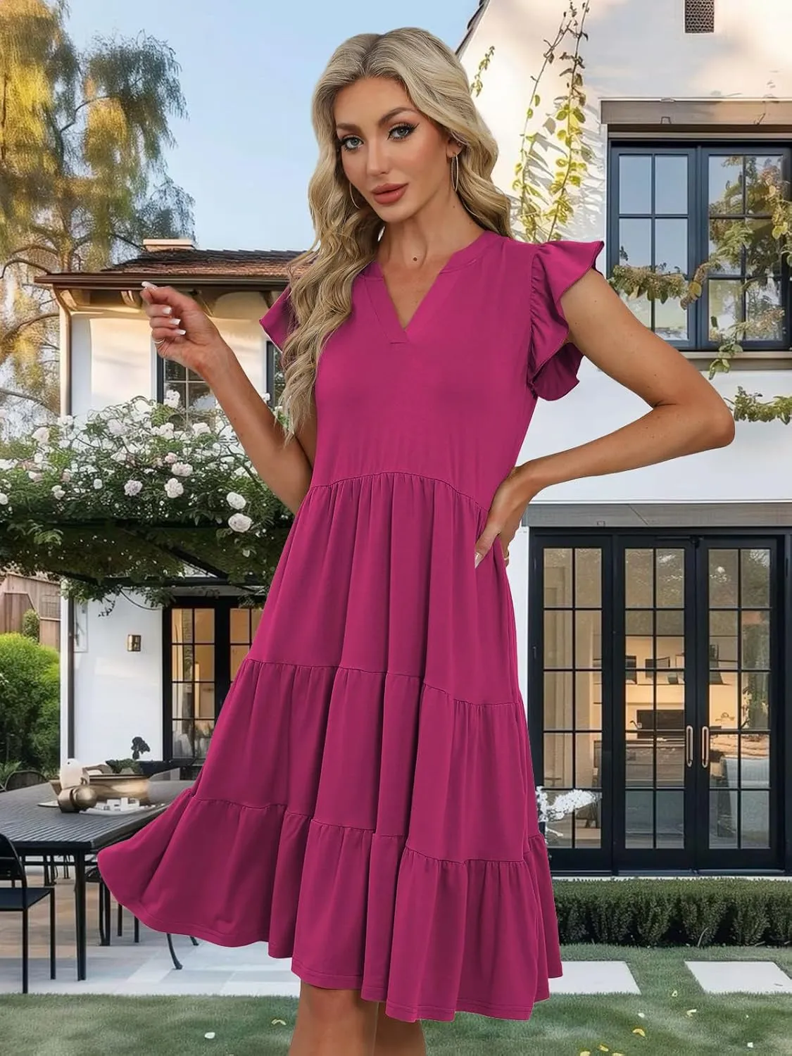 MixShe Summer Dresses for Women 2025 Elegant Classy Casual Fashion Dress S-XXL