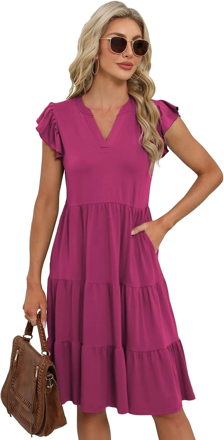 MixShe Summer Dresses for Women 2025 Elegant Classy Casual Fashion Dress S-XXL