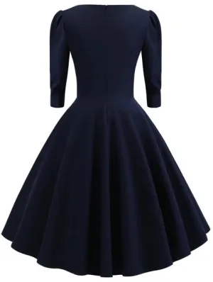 New  A Line Vintage Dress