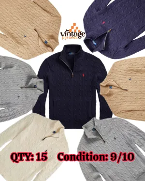 Ralph Lauren Full Zip Jumpers 15 Pcs.