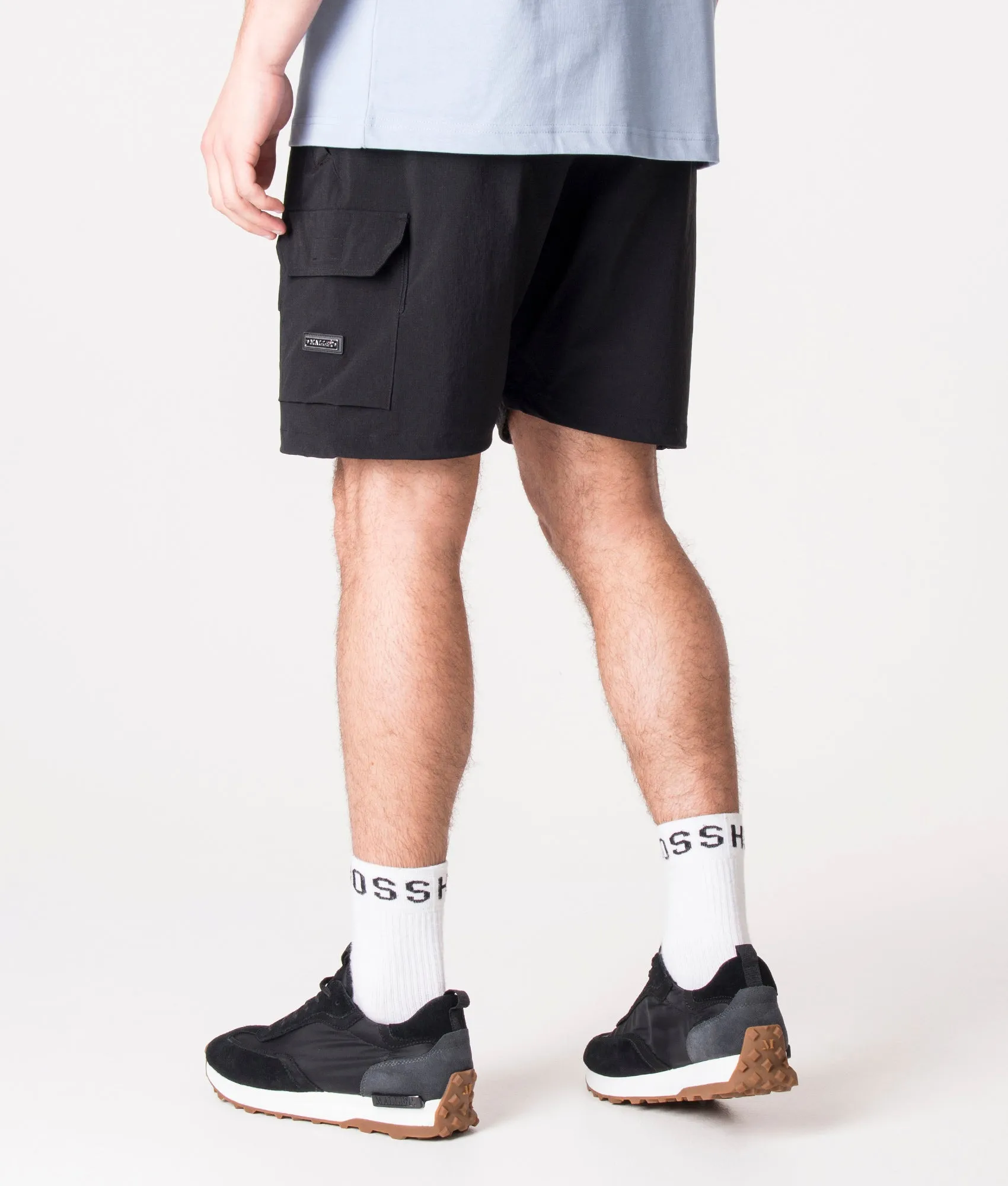 Regular Fit Utility Stretch Ripstop Cargo Shorts