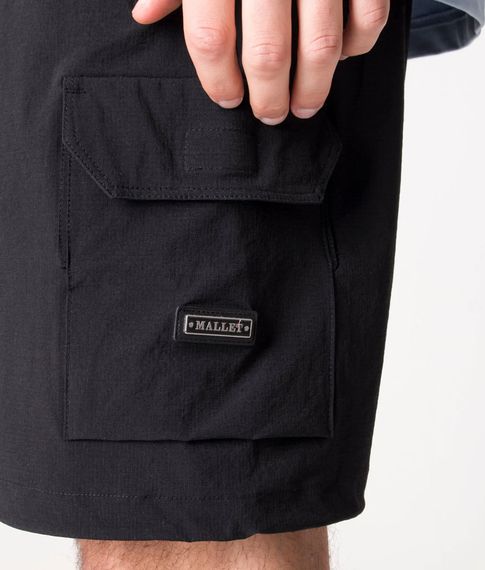Regular Fit Utility Stretch Ripstop Cargo Shorts