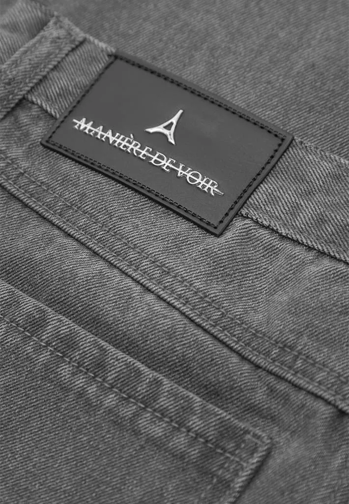 Relaxed Fit Jean - Washed Grey