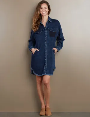 Short Denim Shirtdress