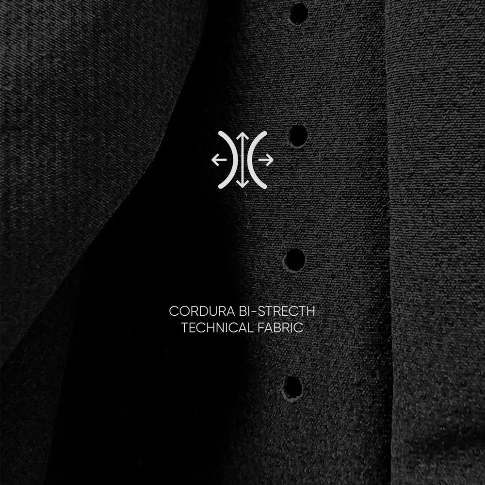 SILENCIOSA Suit Pleated Blazer - Black