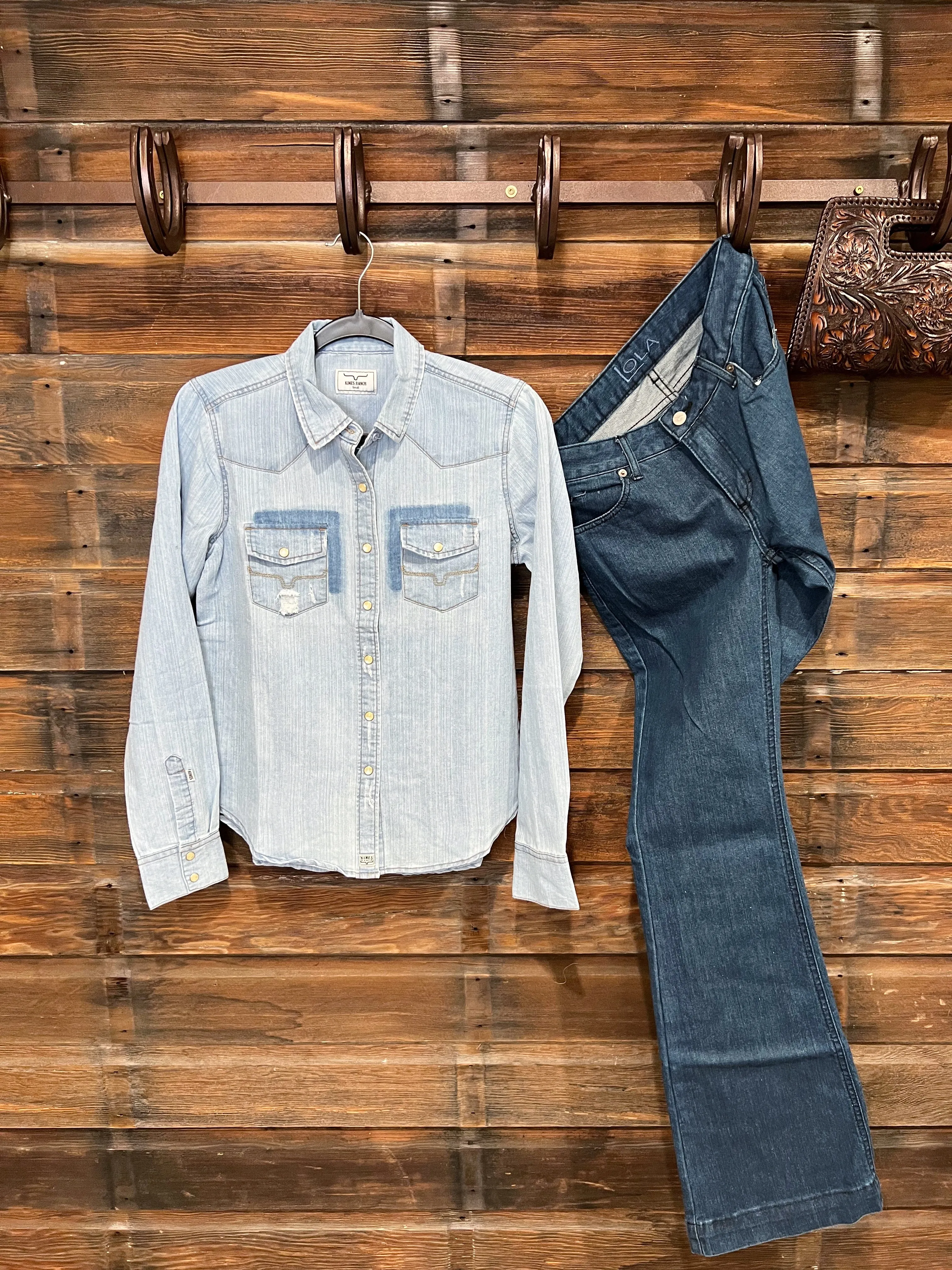 The Dutton Denim Button Up