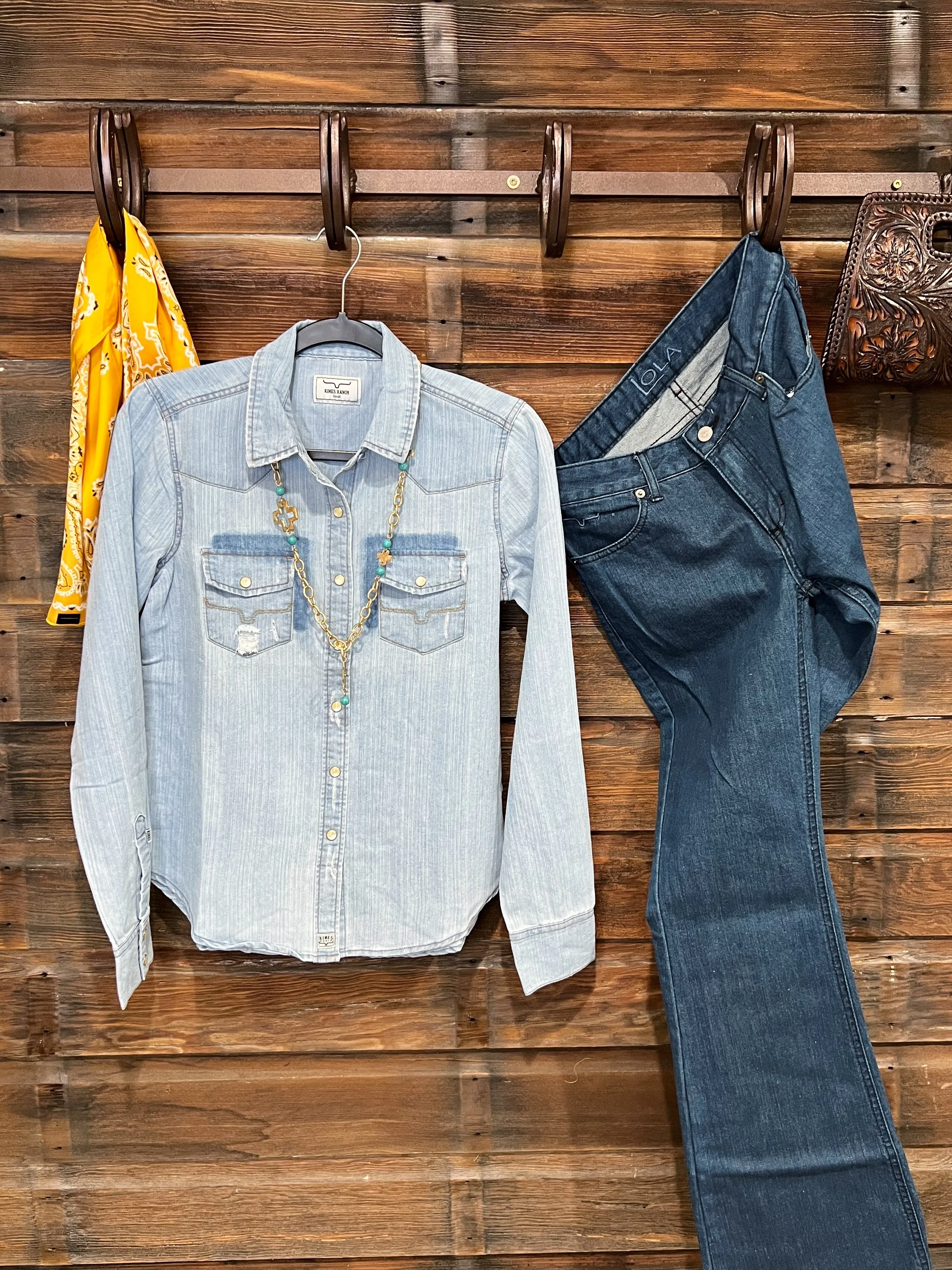 The Dutton Denim Button Up