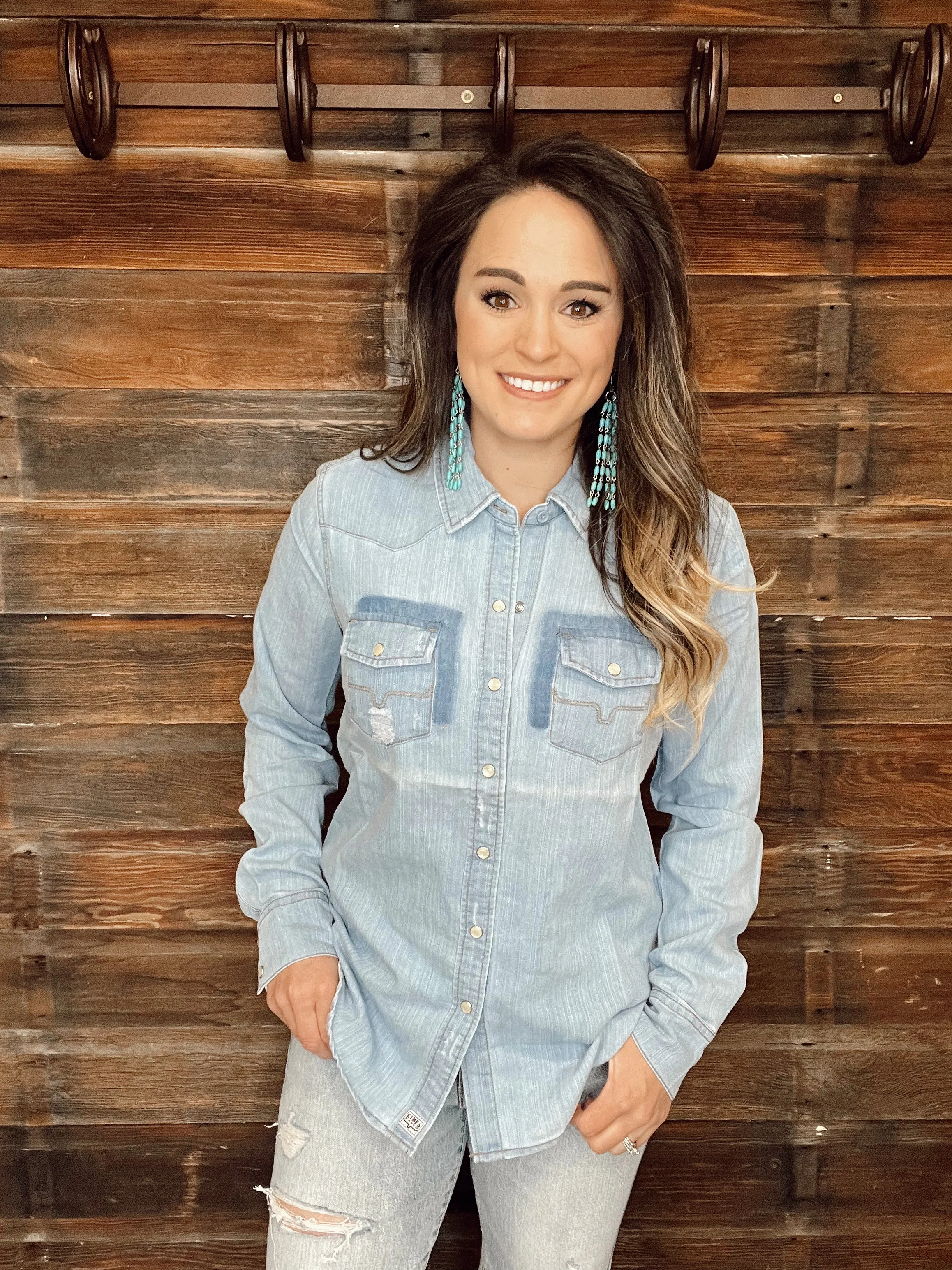 The Dutton Denim Button Up
