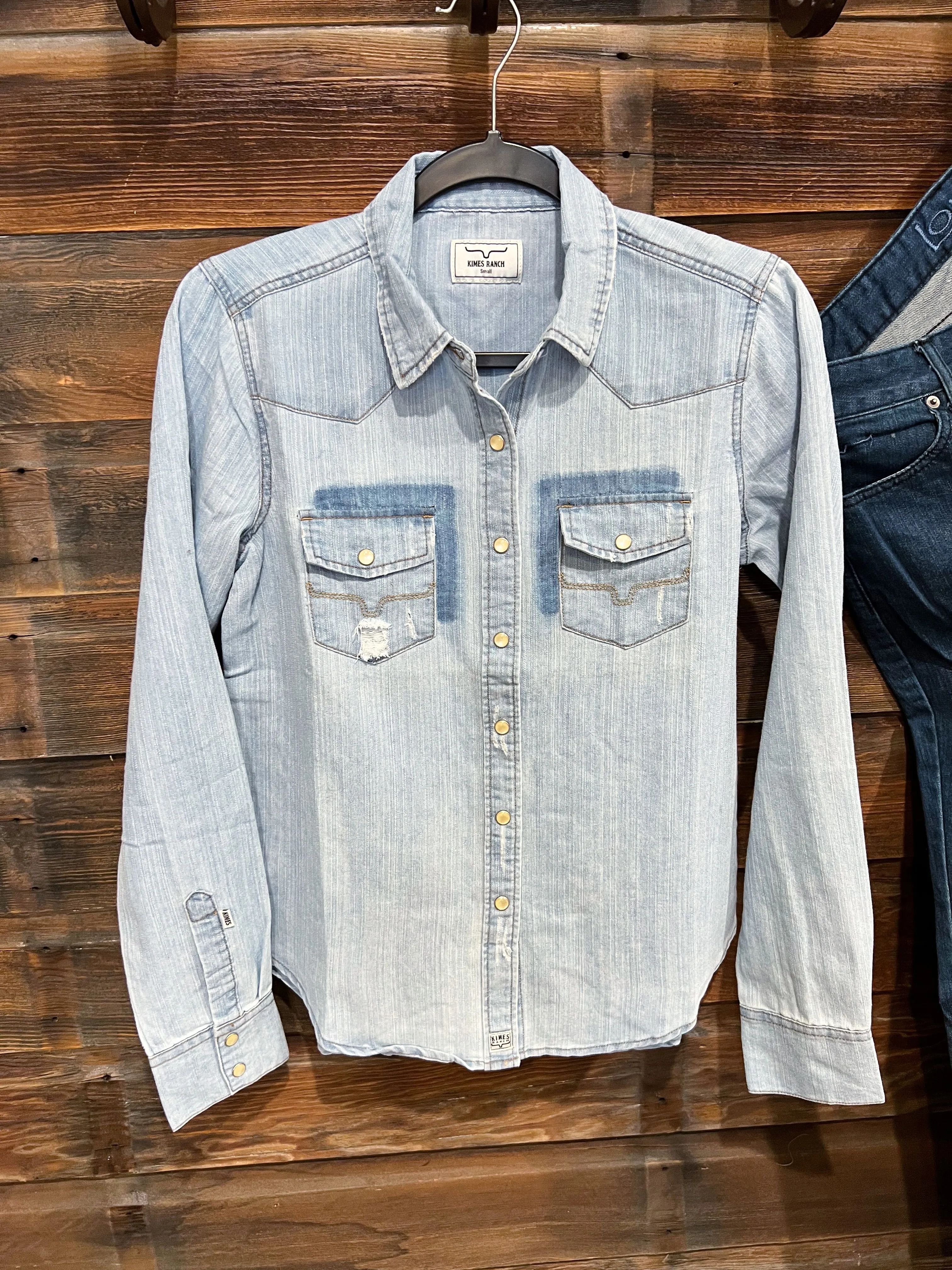 The Dutton Denim Button Up