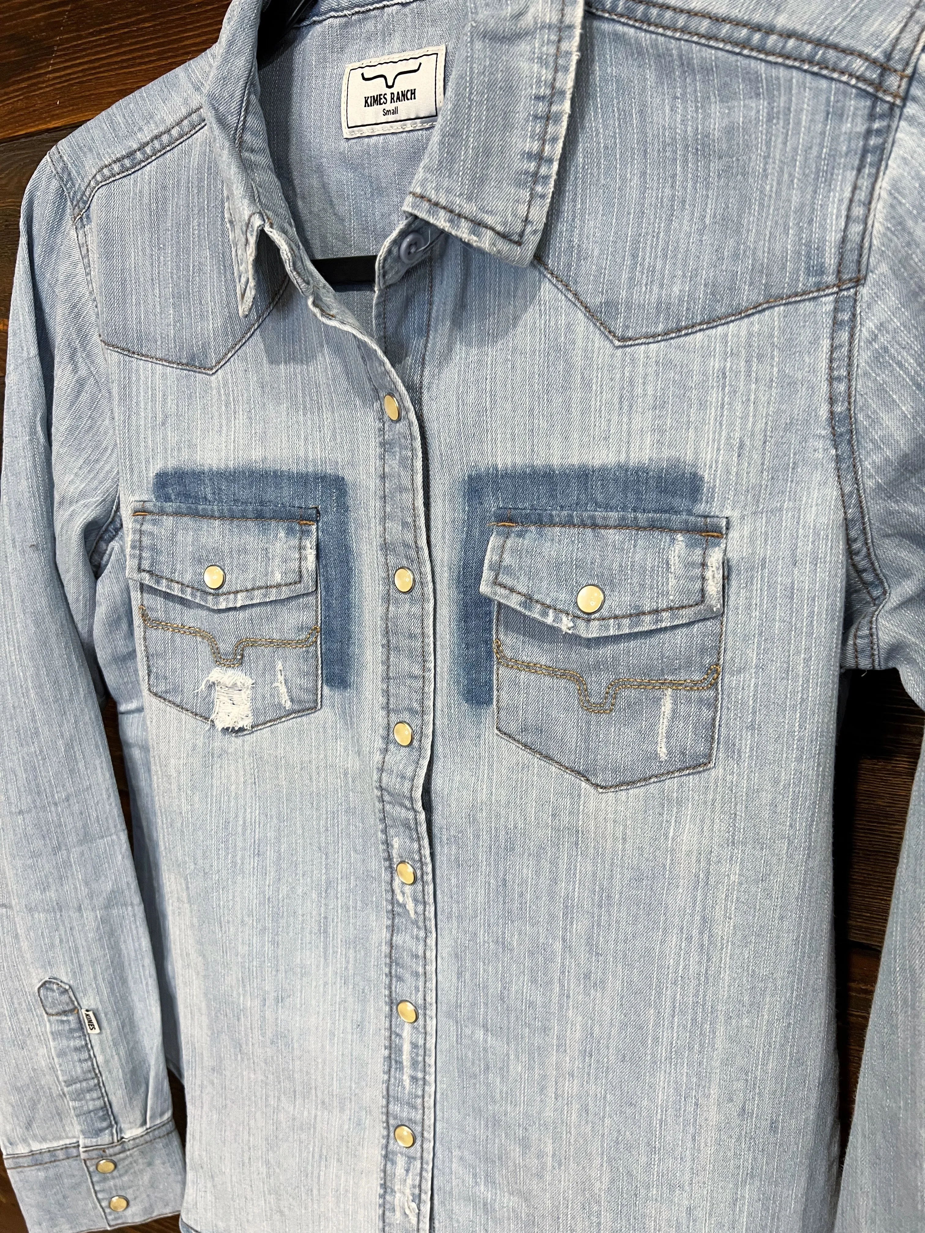The Dutton Denim Button Up