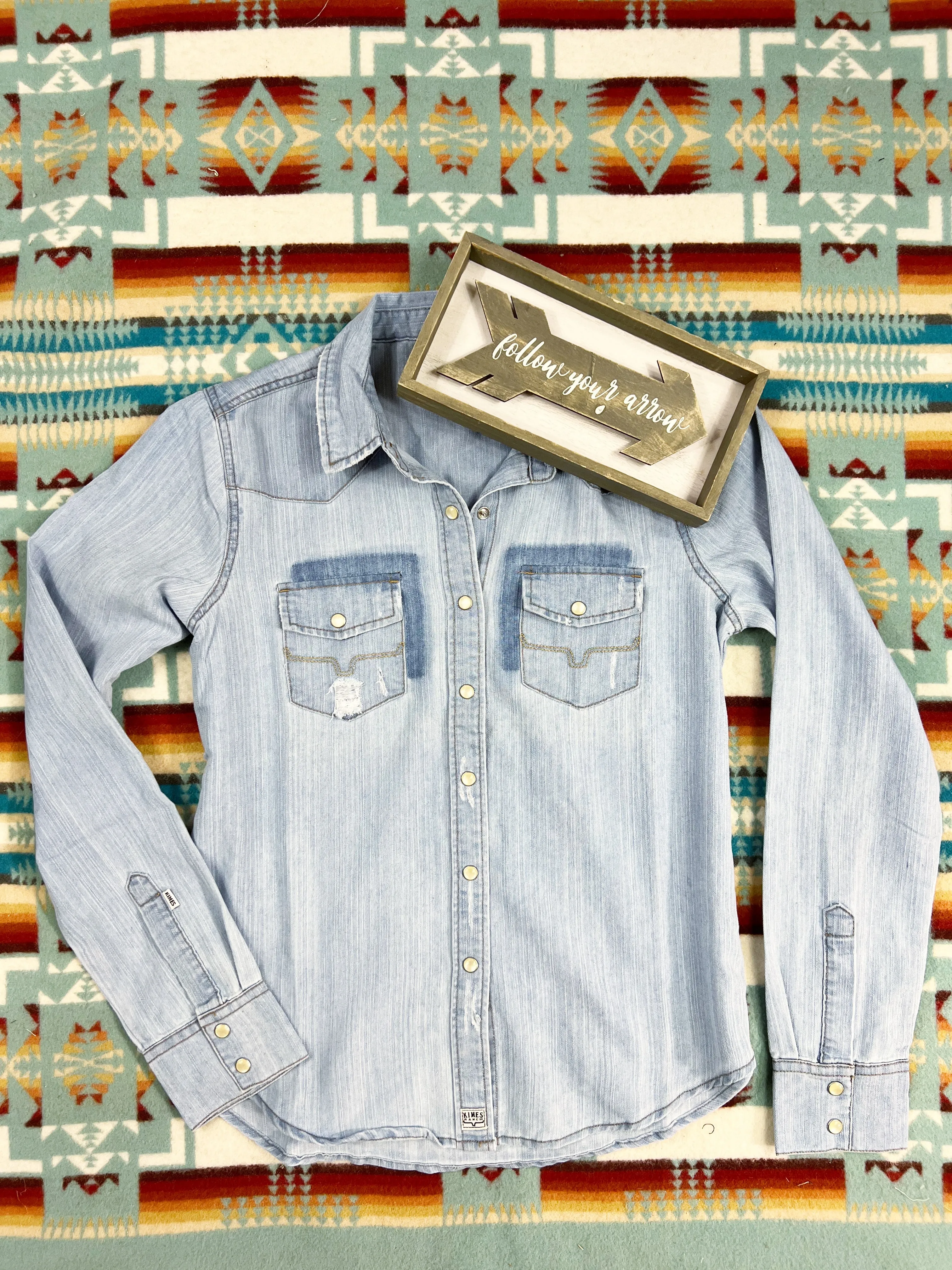 The Dutton Denim Button Up