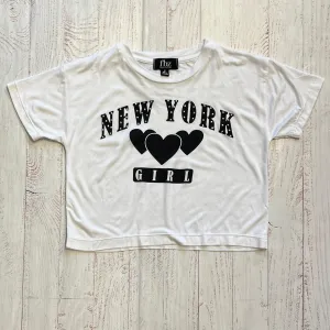 Tween Tops | Tee- New York Girl | Flowers by Zoe