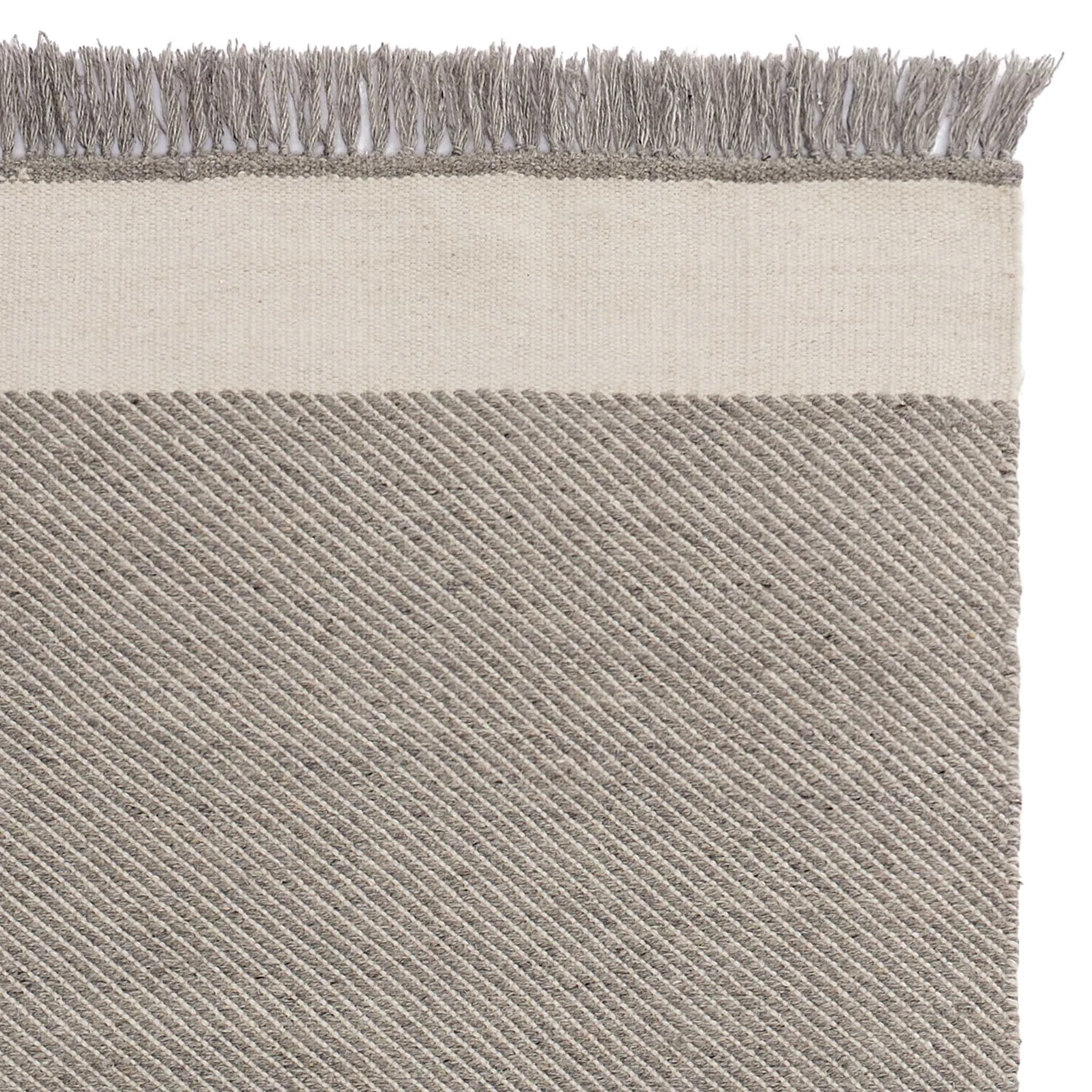 Vadi Wool Runner [Grey/Natural white]