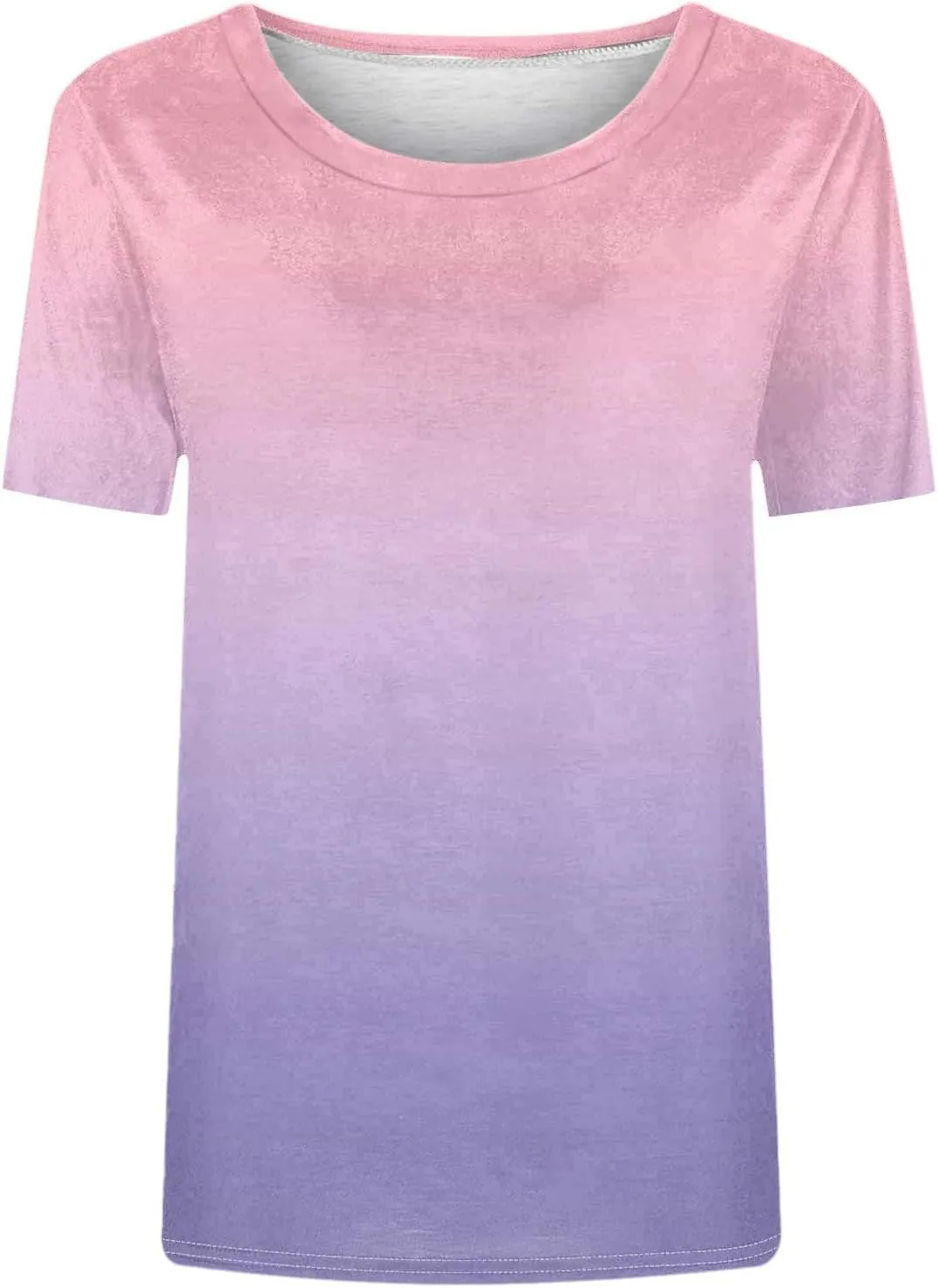 Womens Boho Floral Summer Tops 2025 Trendy Blouses Tunic Short Sleeve T Shirts Dressy Causal Ladies Spring Clothes
