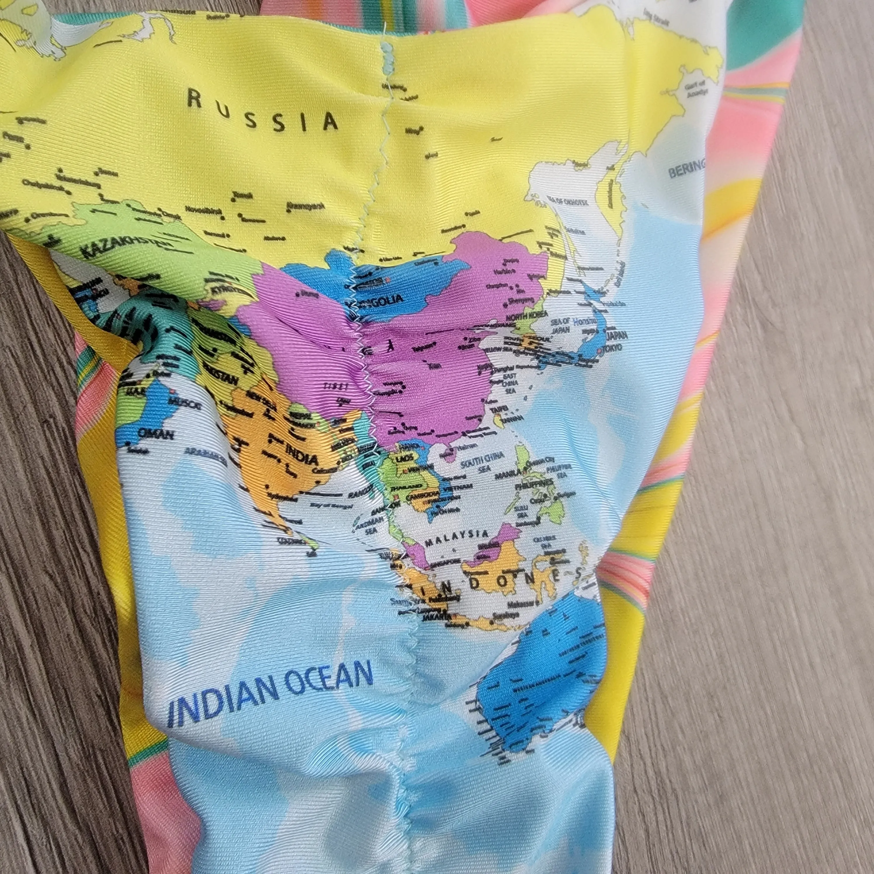 World Tour No. 4 Scrunch Bali Bottoms Sample