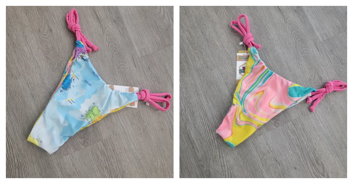 World Tour No. 4 Scrunch Bali Bottoms Sample