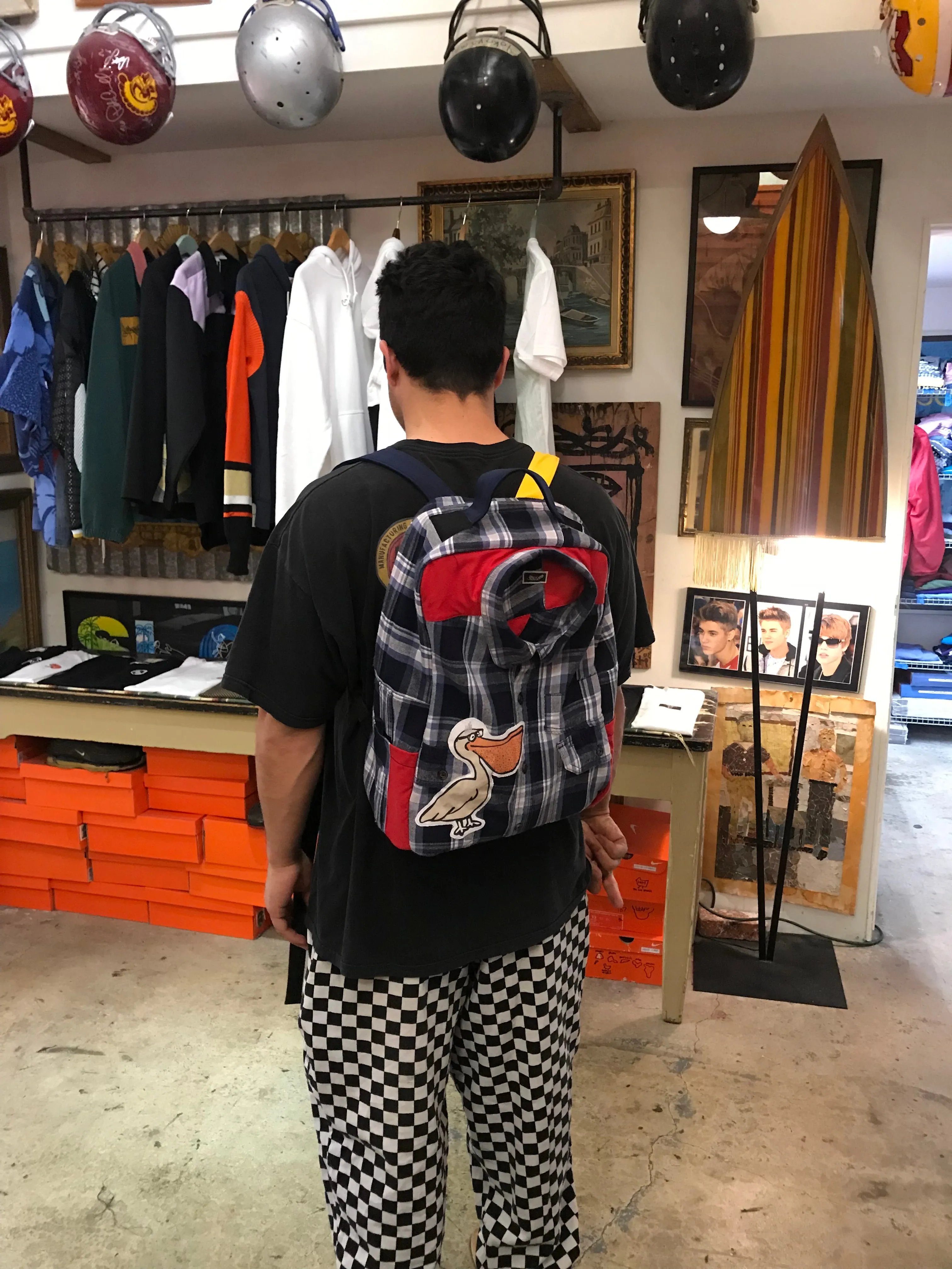 Yokishop - Flannel Back Pack